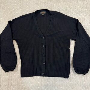 Trulli Black Women's Cardigan Sweater